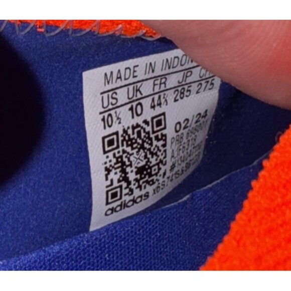 Adidas Predator Elite Laceless SG Mens Soccer Cleats Size 10.5 Blue IF6318 - Picture 12 of 13